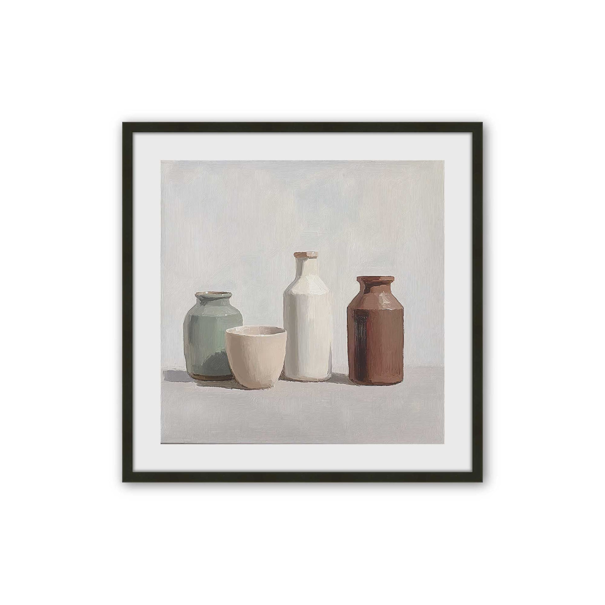 [Color:Satin Black], Picture of art in a Satin Black frame