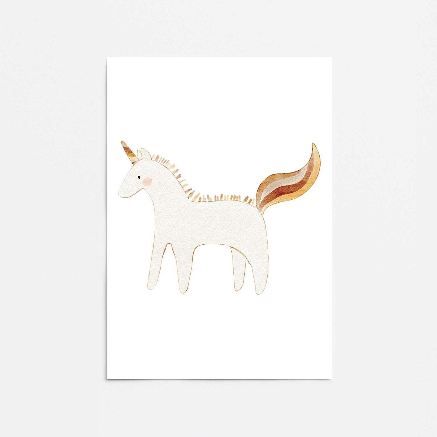 Unicorn Promotional Rolled Print