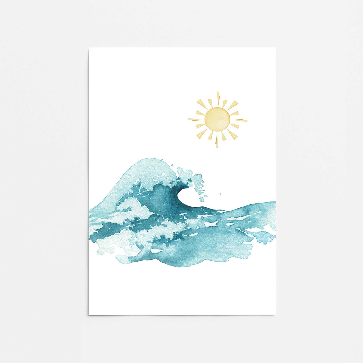Big Wave Promotional Rolled Print
