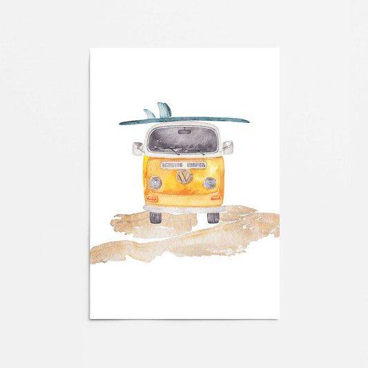 Going Surfing Promotional Rolled Print