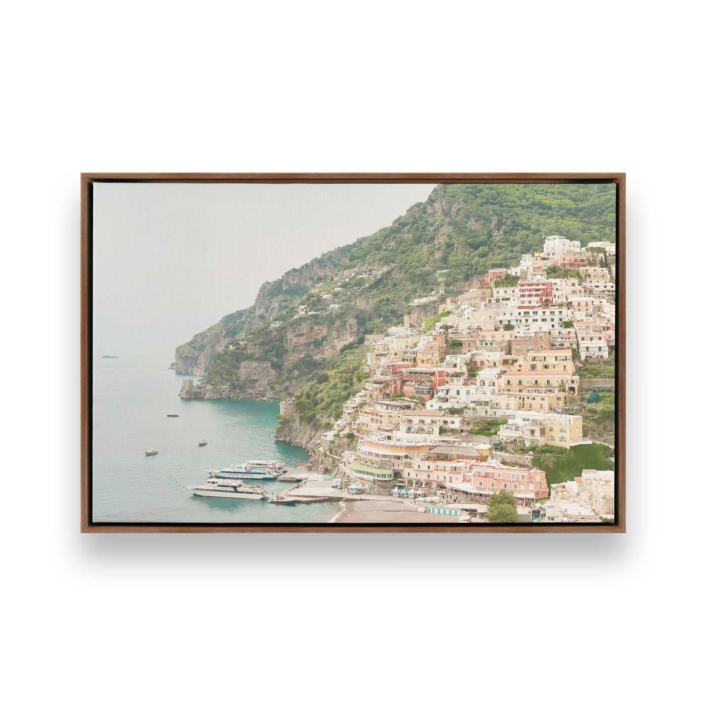 [Color:Walnut], Picture of art in a Walnut frame