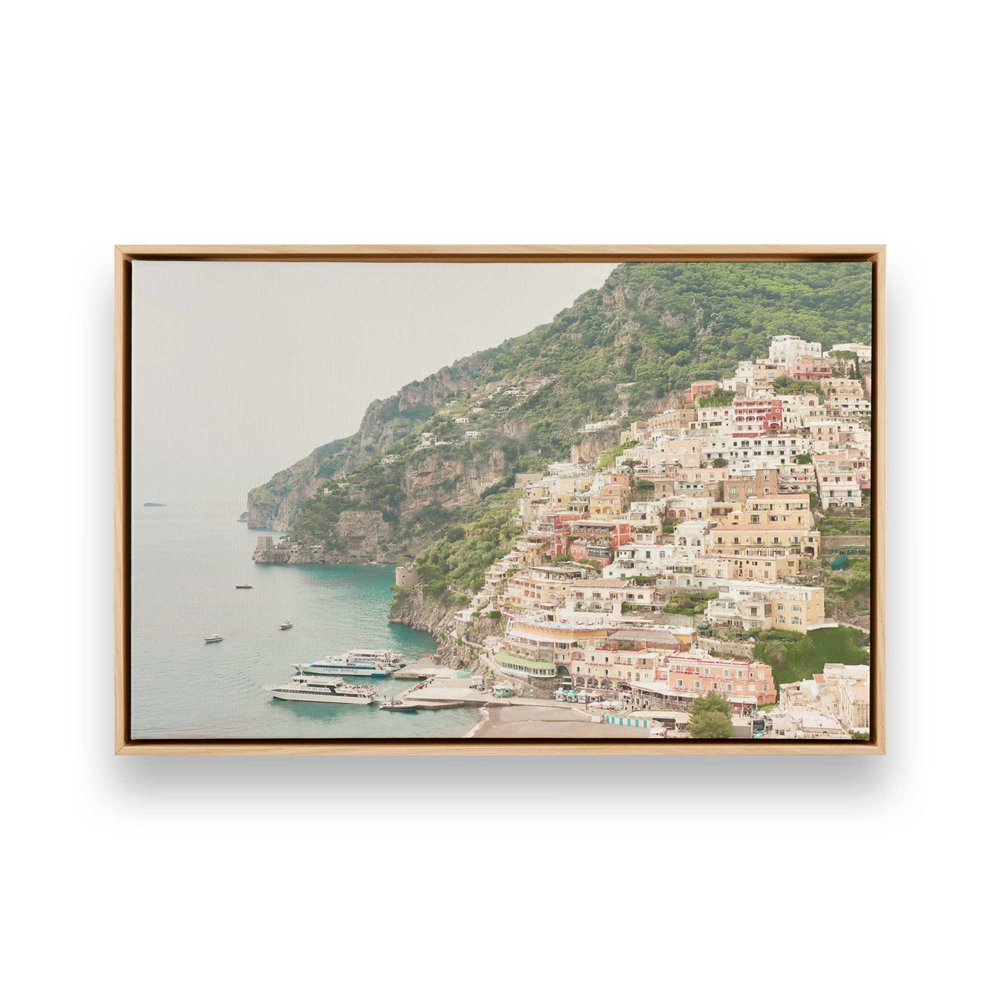 [Color:American Maple], Picture of art in a American Maple frame