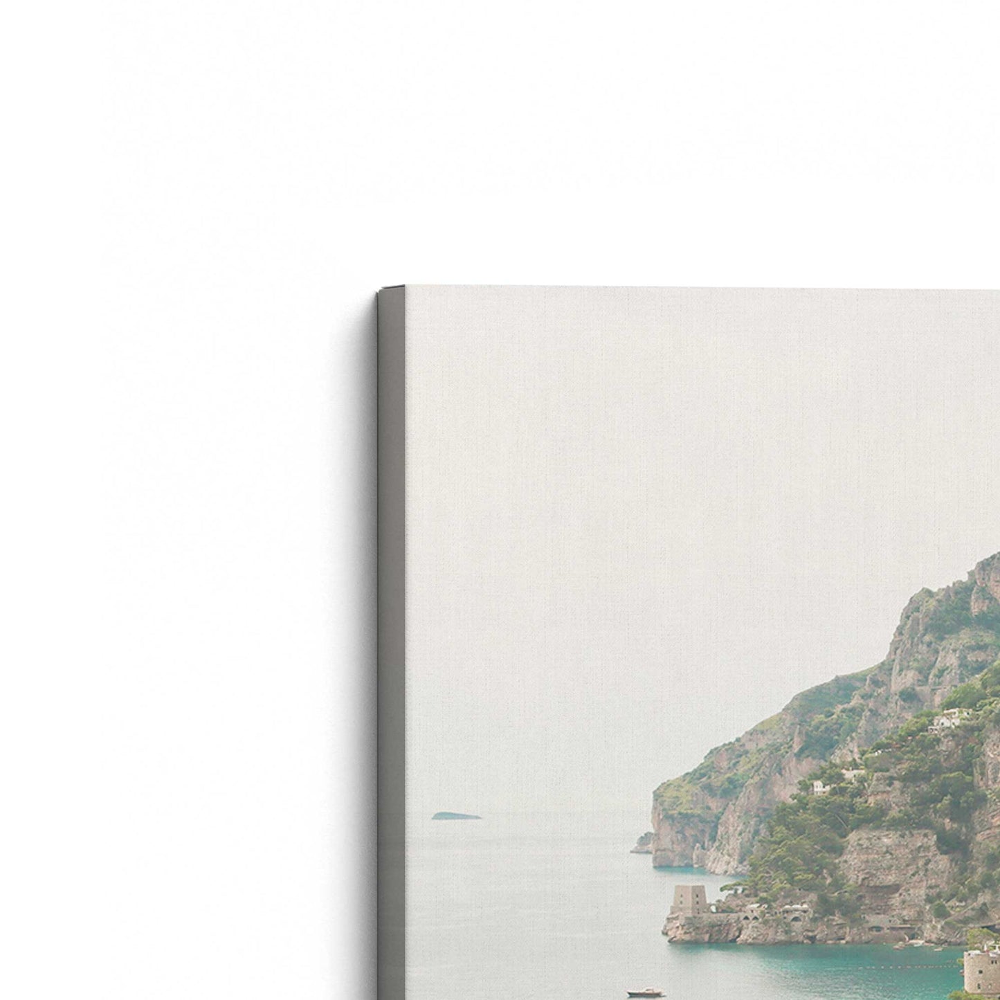 [Color:Stretched Canvas], Picture of the corner of the art