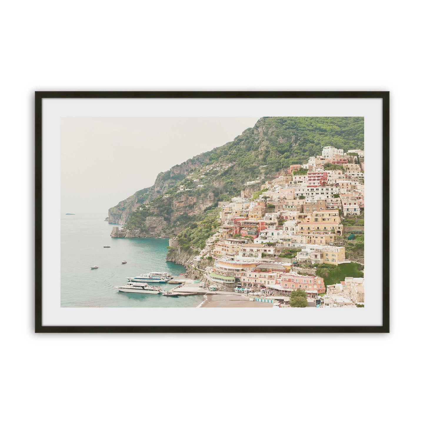 [Color:Satin Black], Picture of art in a Satin Black frame