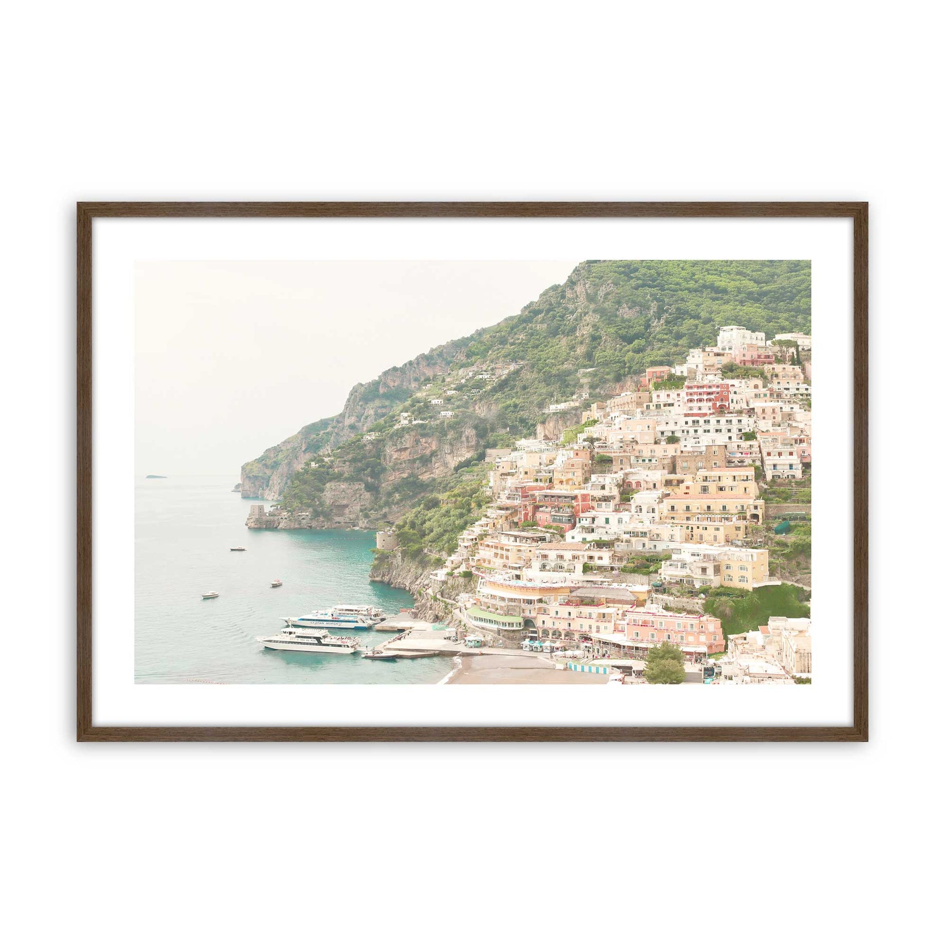 [Color:Walnut], Picture of art in a Walnut frame