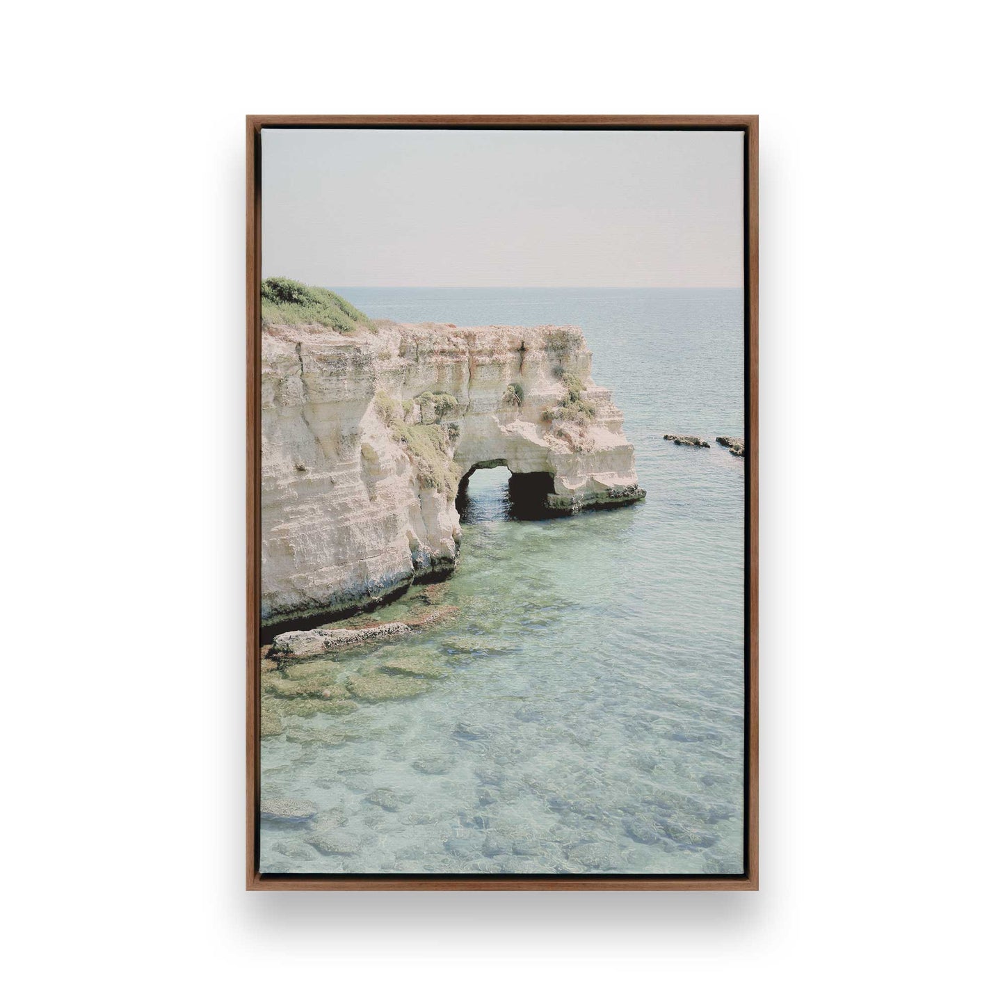 [Color:Walnut], Picture of art in a Walnut frame