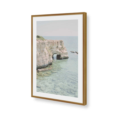 [Color:Polished Gold], Picture of art in a Polished Gold frame of the corner