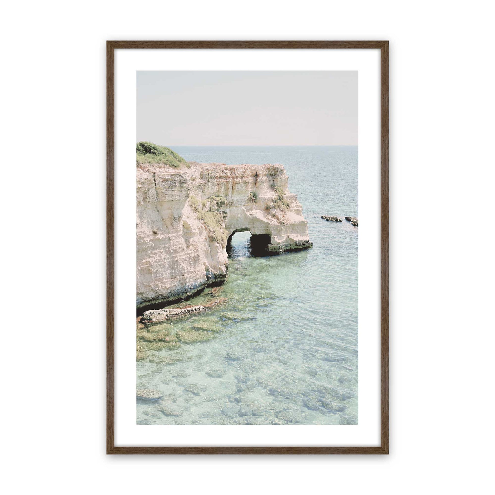 [Color:Walnut], Picture of art in a Walnut frame