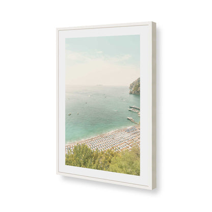 [Color:Opaque White], Picture of art in a Opaque White frame of the corner
