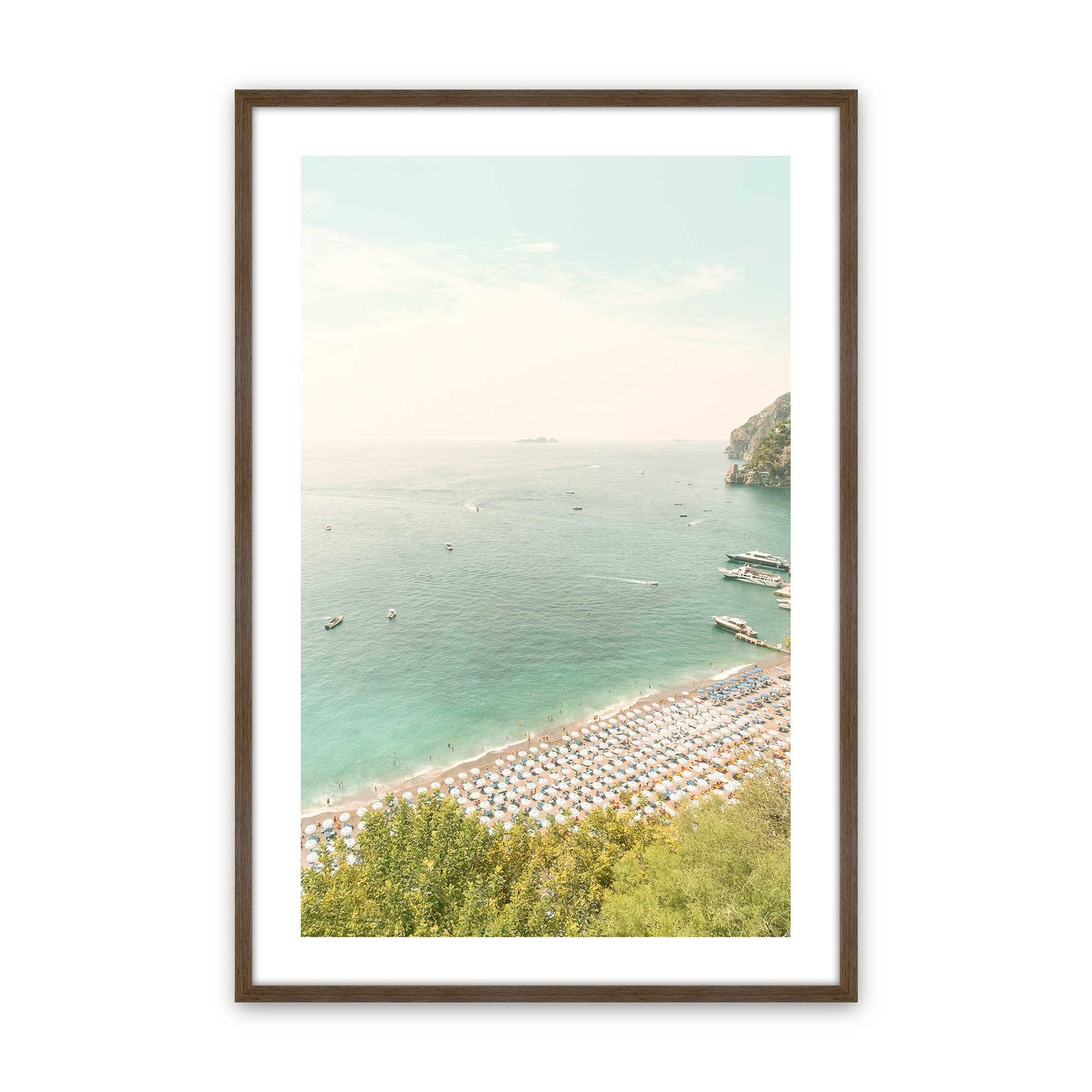 [Color:Walnut], Picture of art in a Walnut frame