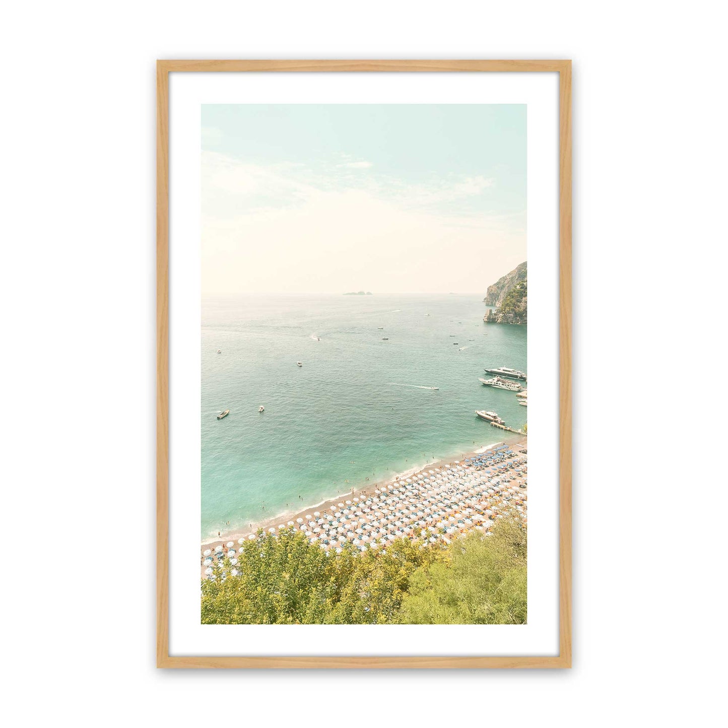 [Color:American Maple], Picture of art in a American Maple frame