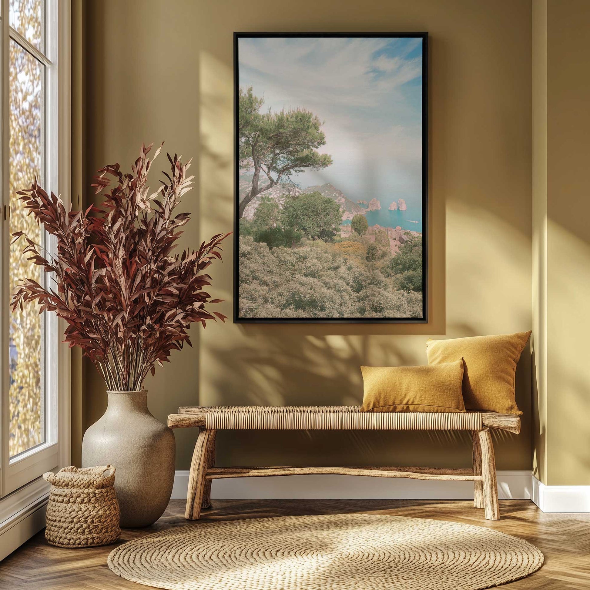 Picture of art in a room