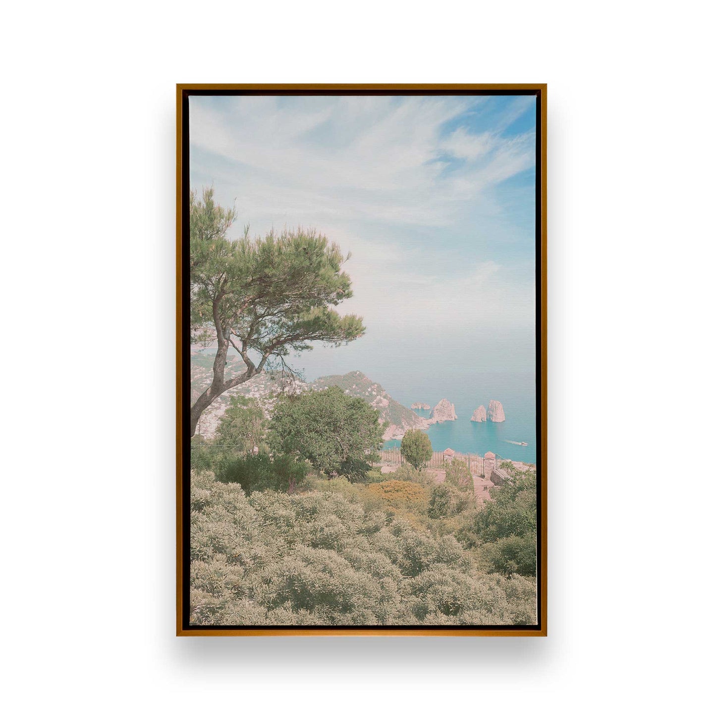 [Color:Polished Gold], Picture of art in a Polished Gold frame