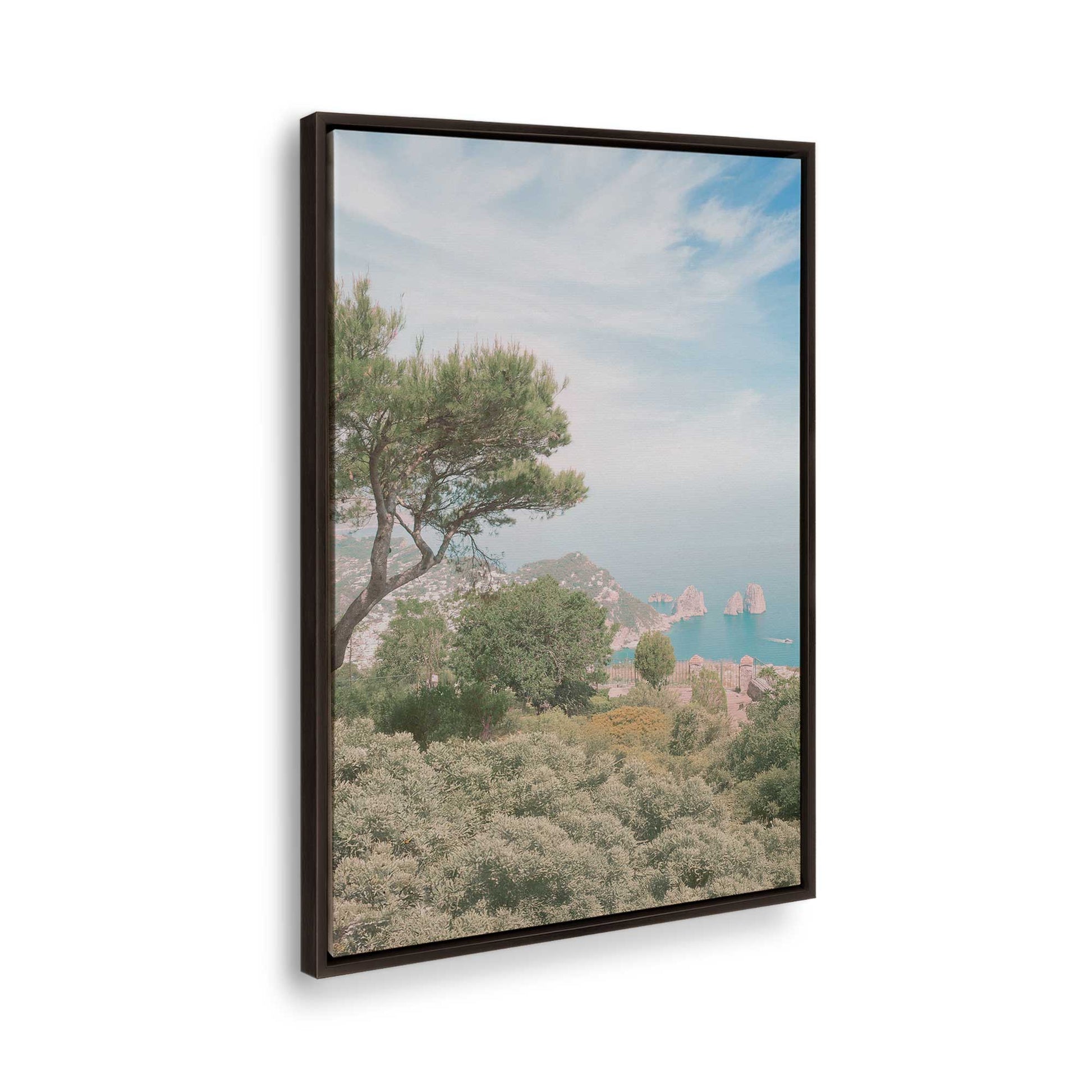 [Color:Espresso], Picture of the corner of the art