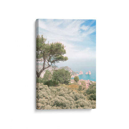 [Color:Stretched Canvas], Picture of art at an angle