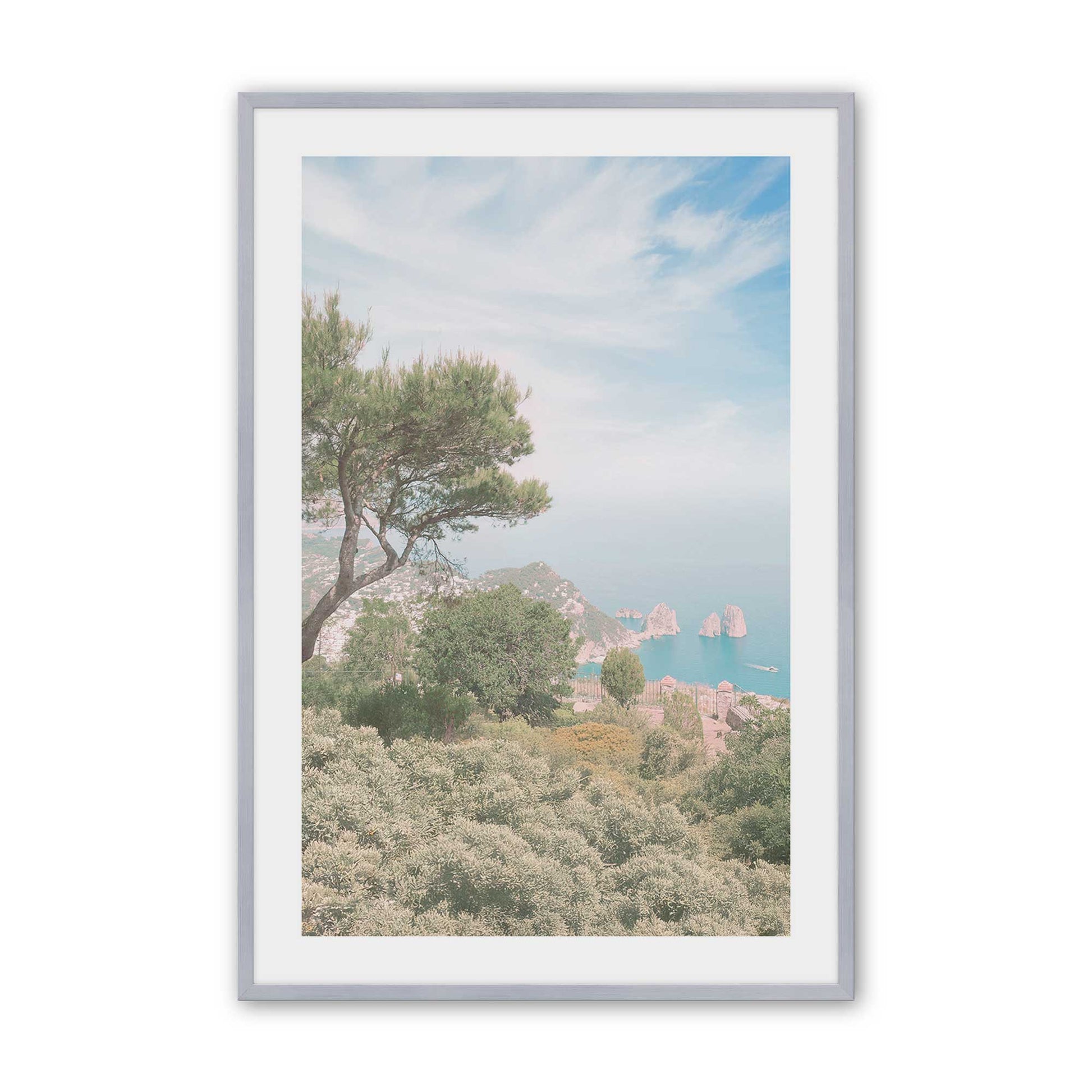 [Color:Polished Chrome], Picture of art in a Polished Chrome frame