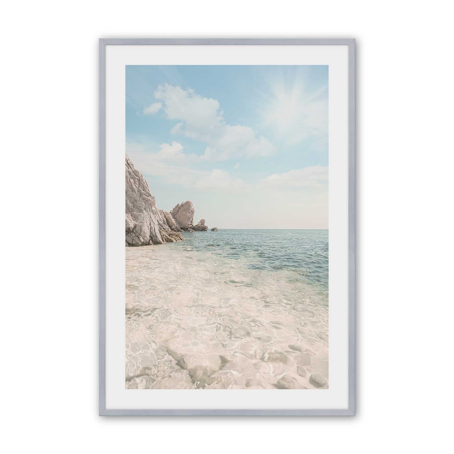 [Color:Polished Chrome], Picture of art in a Polished Chrome frame