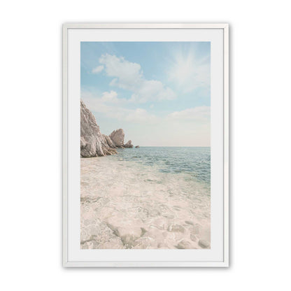 [Color:Opaque White], Picture of art in a Opaque White frame