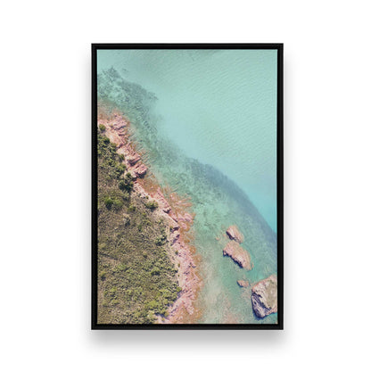 [Color:Satin Black], Picture of art in a Satin Black frame