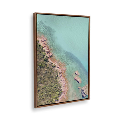 [Color:Walnut], Picture of the corner of the art