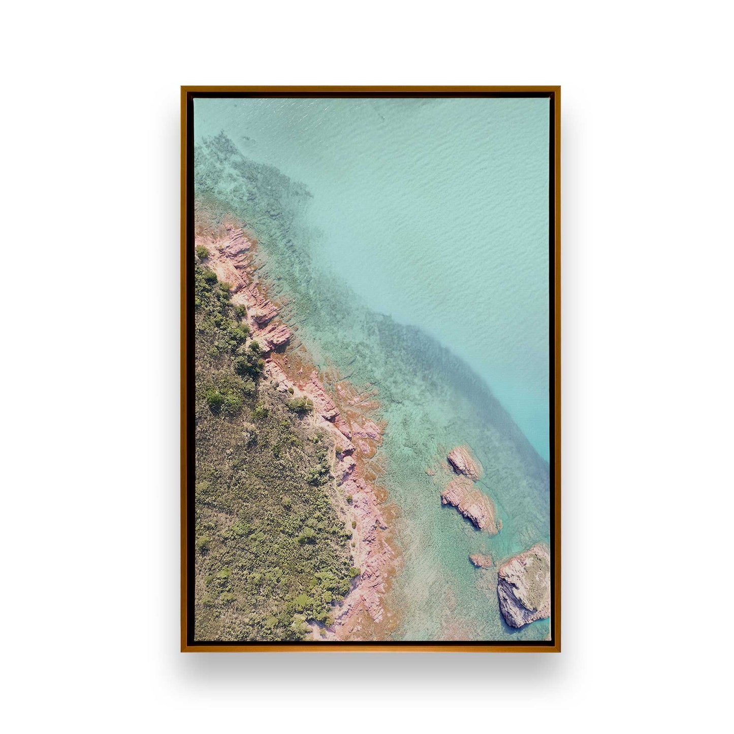 [Color:Polished Gold], Picture of art in a Polished Gold frame