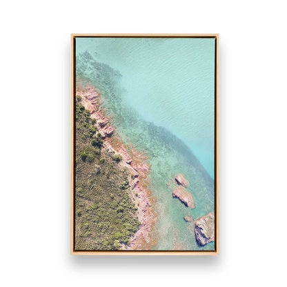 [Color:American Maple], Picture of art in a American Maple frame