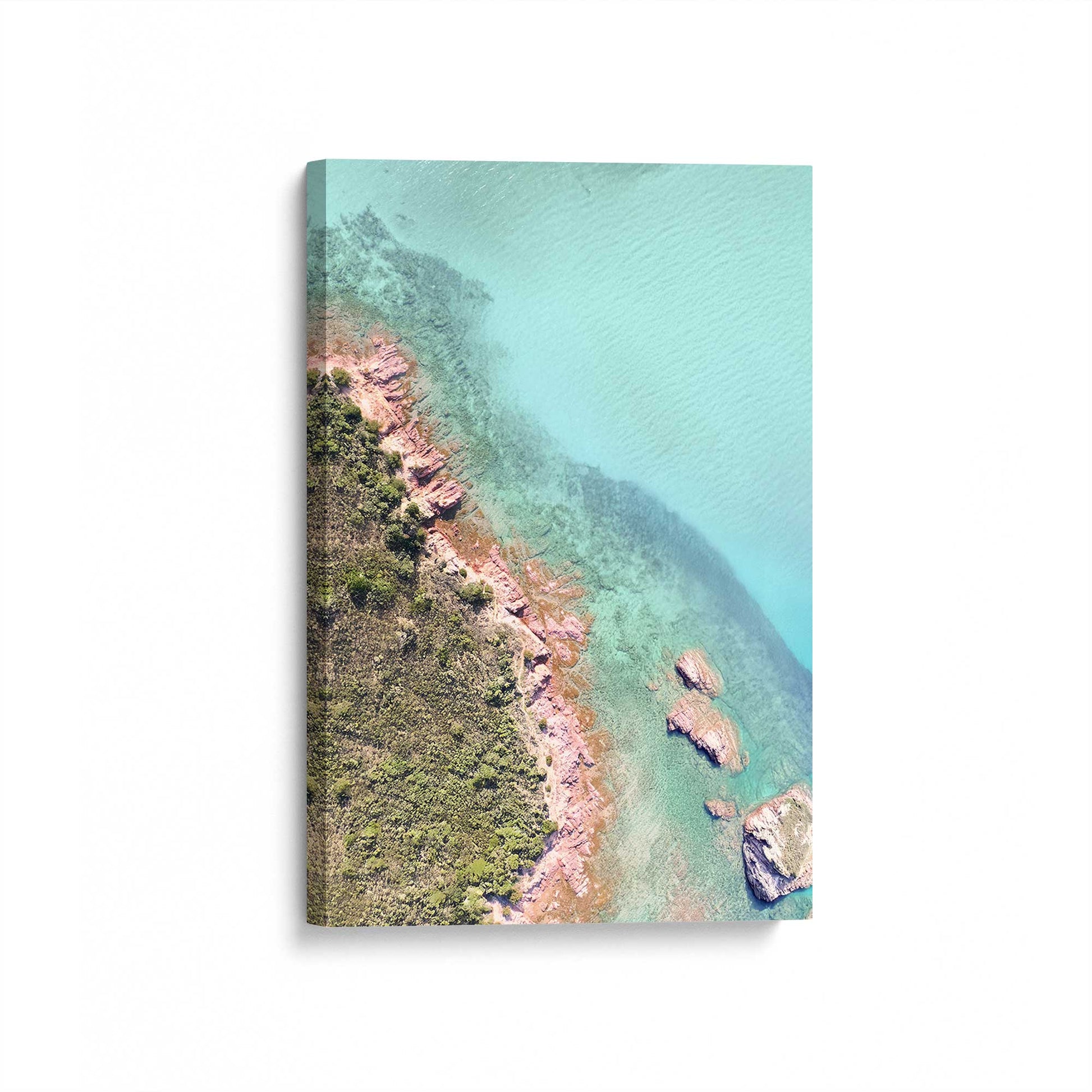 [Color:Stretched Canvas], Picture of art at an angle