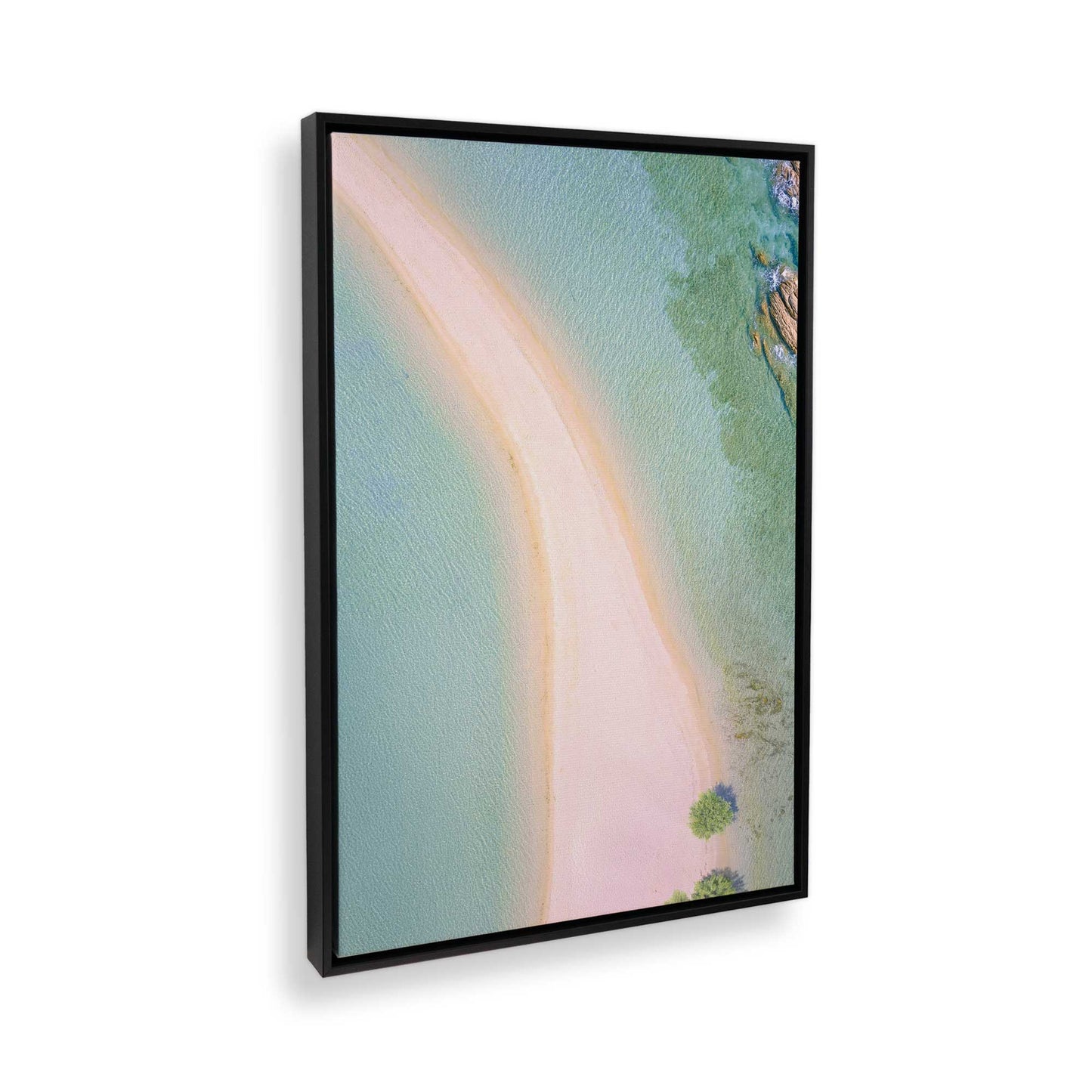 [Color:Satin Black], Picture of the corner of the art