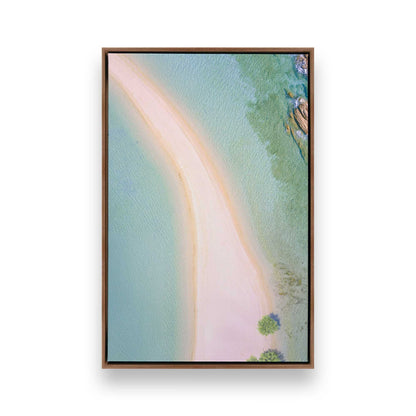 [Color:Walnut], Picture of art in a Walnut frame