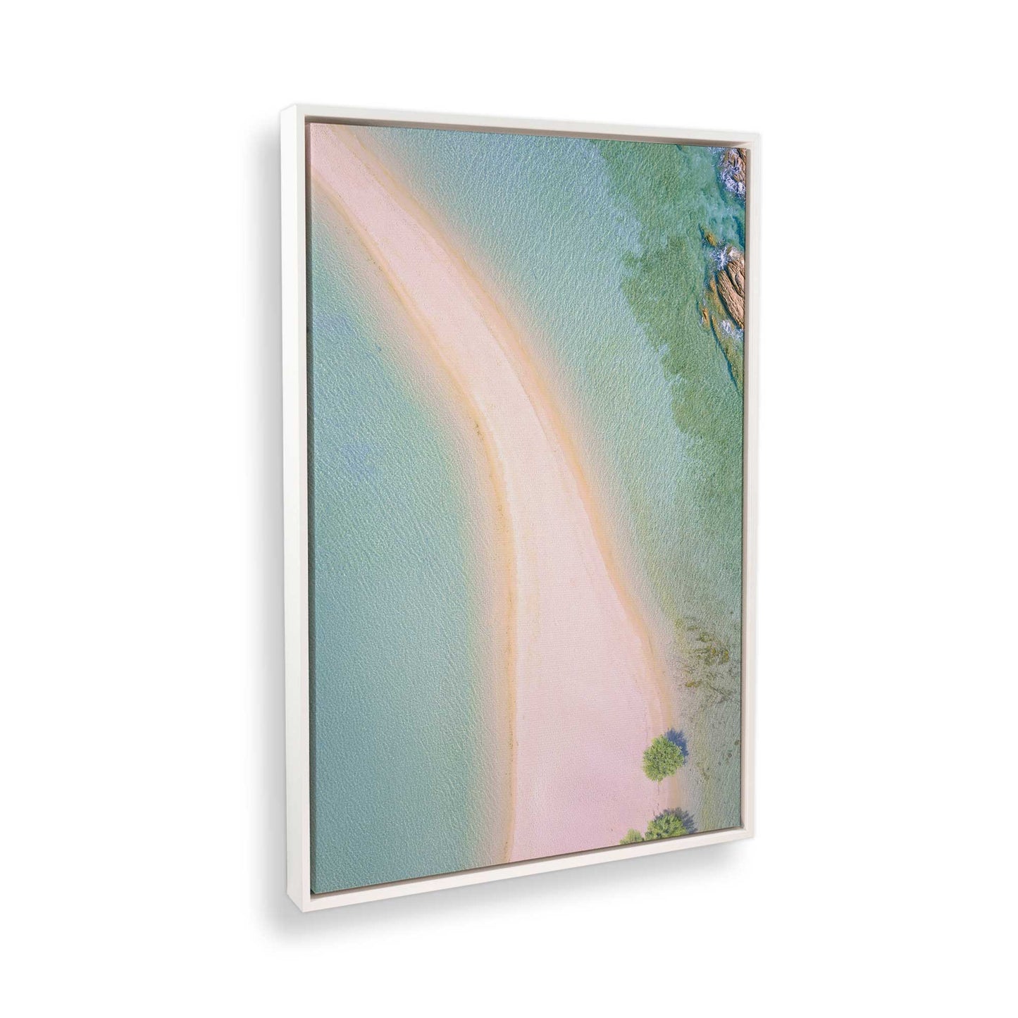 [Color:Opaque White], Picture of the corner of the art