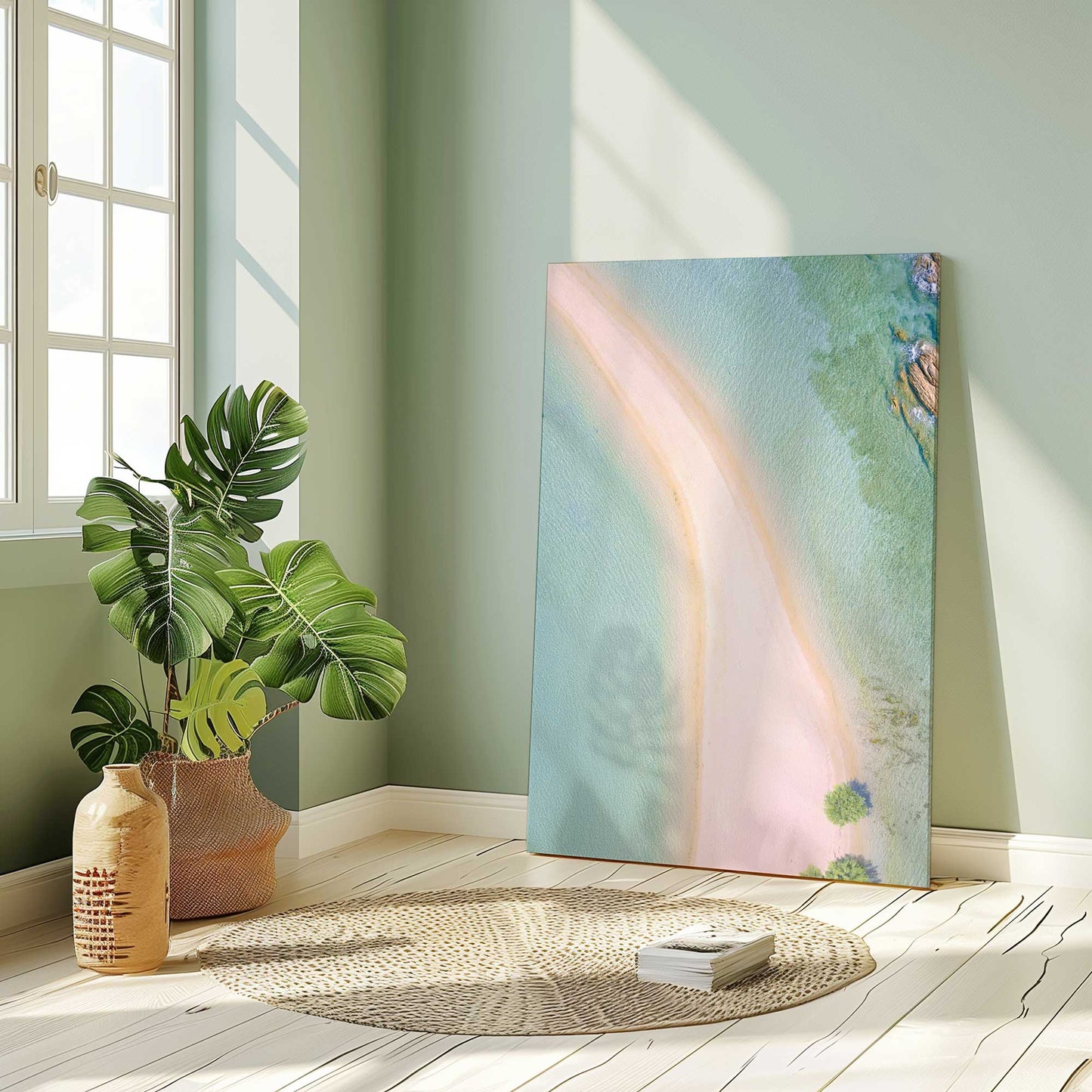 Picture of art in a room
