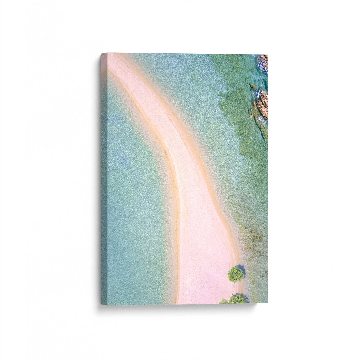 [Color:Stretched Canvas], Picture of art at an angle