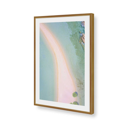[Color:Polished Gold], Picture of art in a Polished Gold frame of the corner