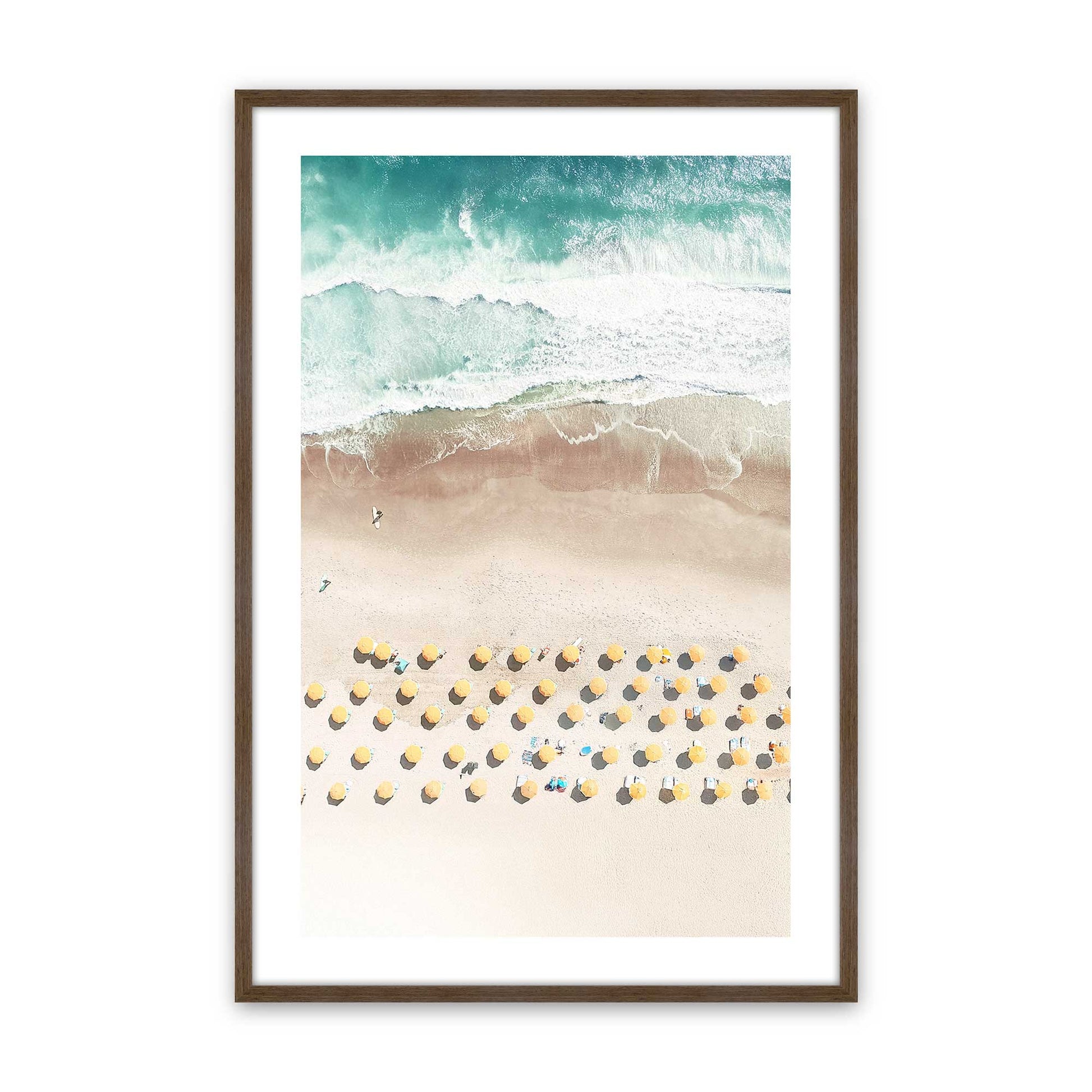 [Color:Walnut], Picture of art in a Walnut frame