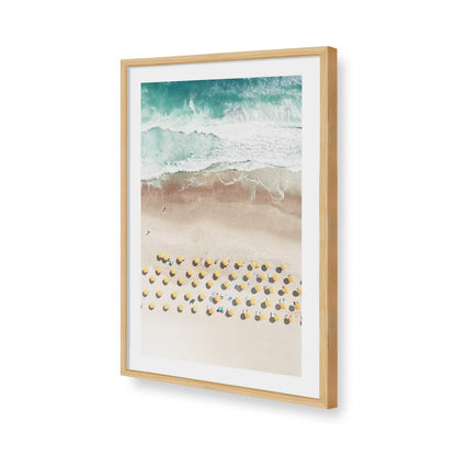 [Color:American Maple], Picture of art in a American Maple frame of the corner