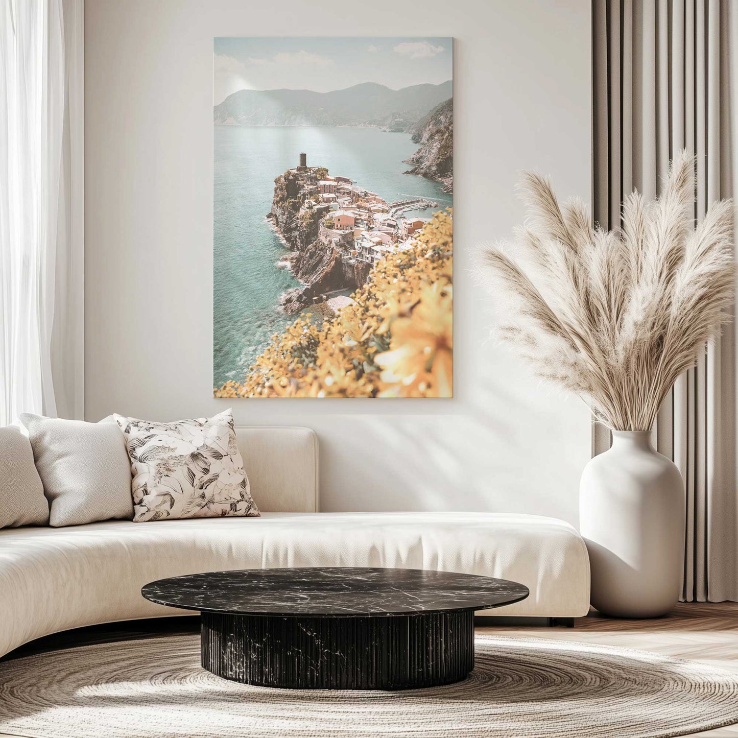 Picture of art in a room