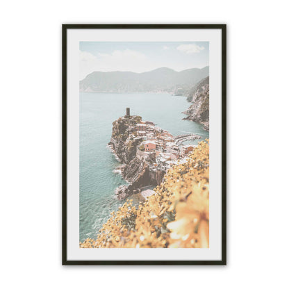 [Color:Satin Black], Picture of art in a Satin Black frame