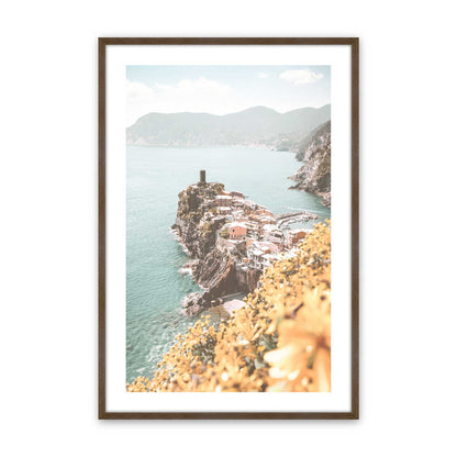 [Color:Walnut], Picture of art in a Walnut frame