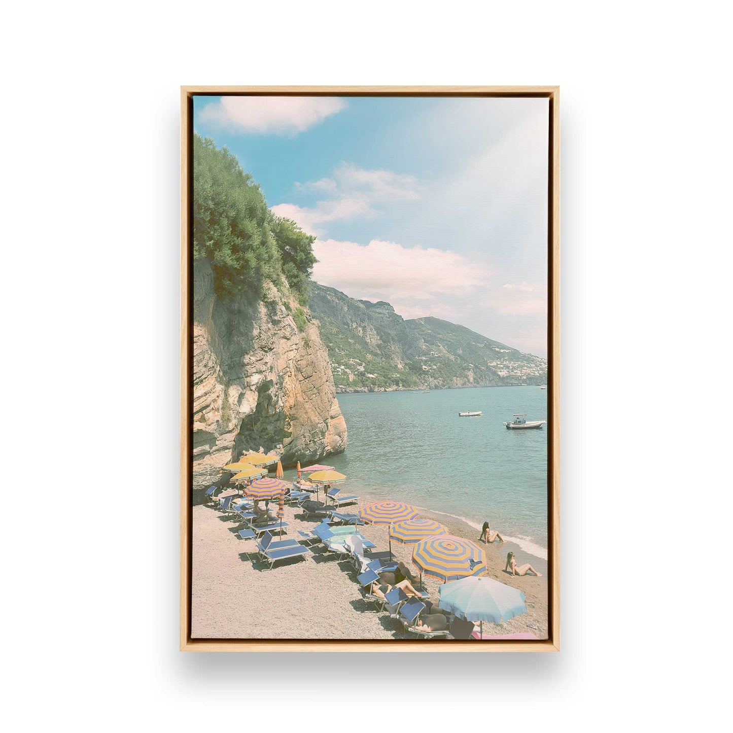 [Color:American Maple], Picture of art in a American Maple frame