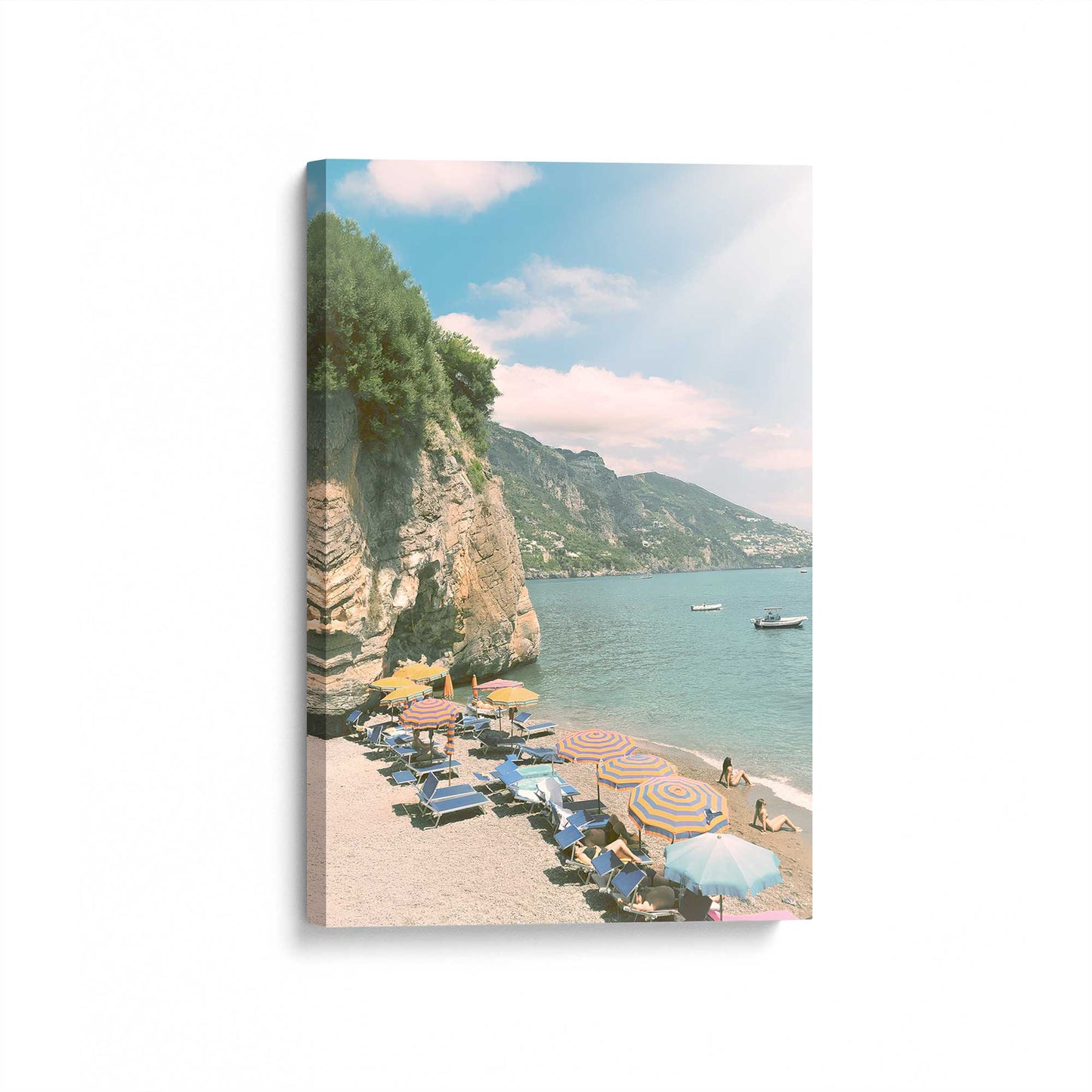 [Color:Stretched Canvas], Picture of art at an angle