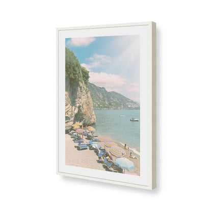 [Color:Opaque White], Picture of art in a Opaque White frame of the corner