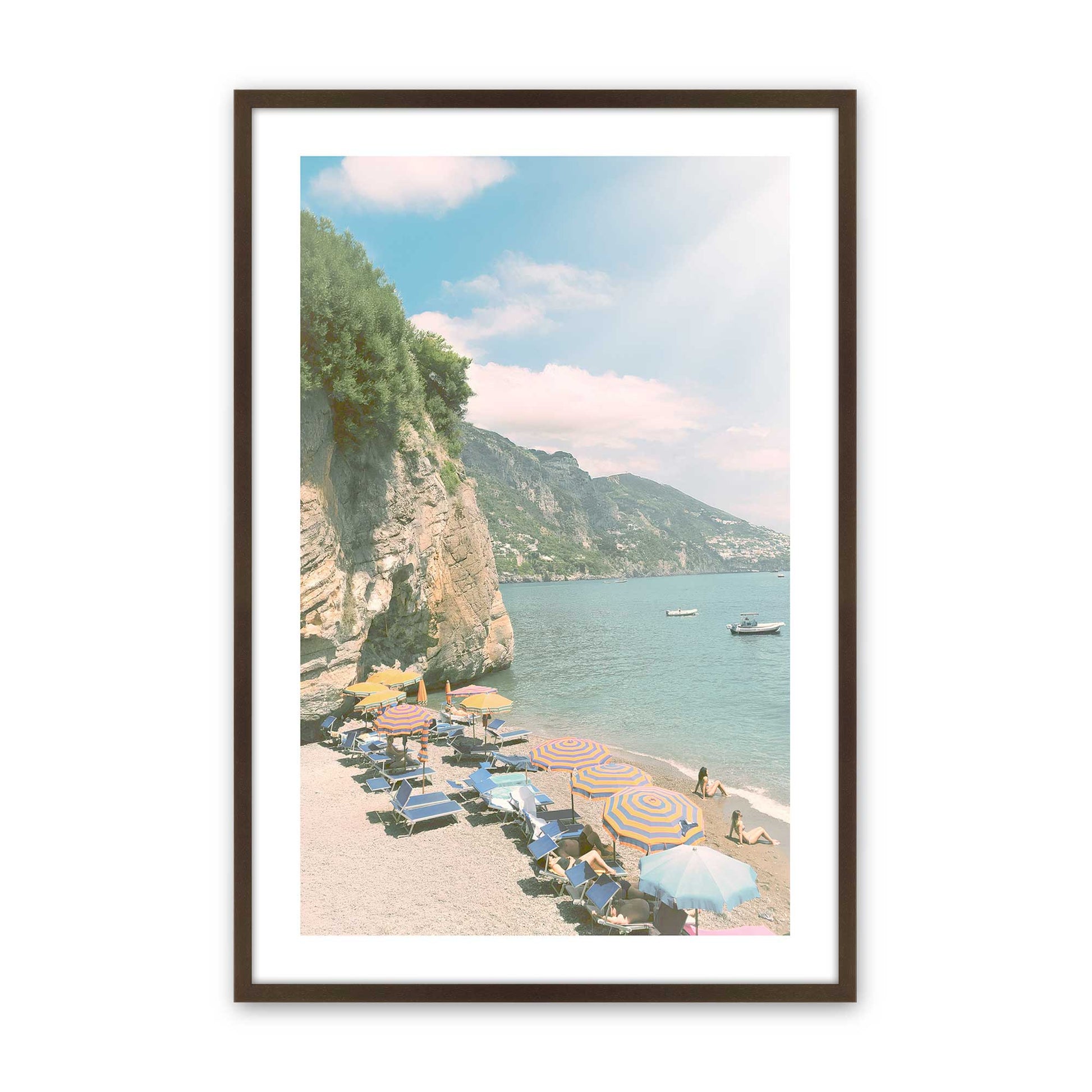 [Color:Belvinder Brown], Picture of art in a Belvinder Brown frame