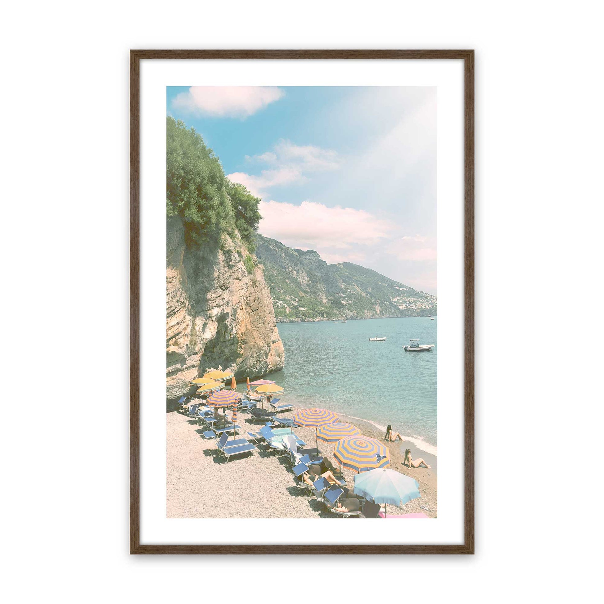 [Color:Walnut], Picture of art in a Walnut frame