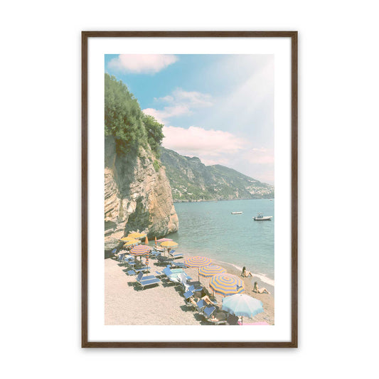 [Color:Walnut], Picture of art in a Walnut frame