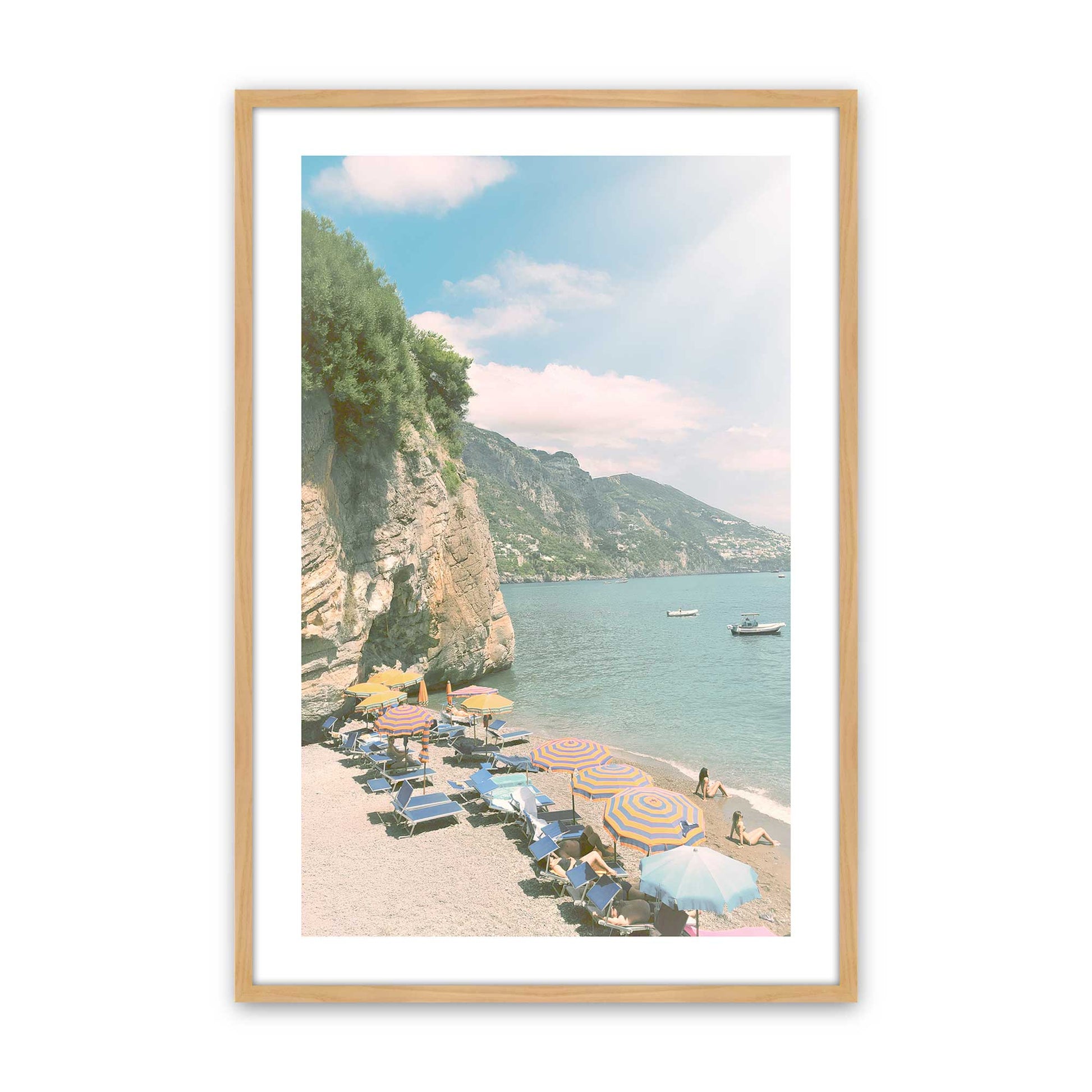 [Color:American Maple], Picture of art in a American Maple frame