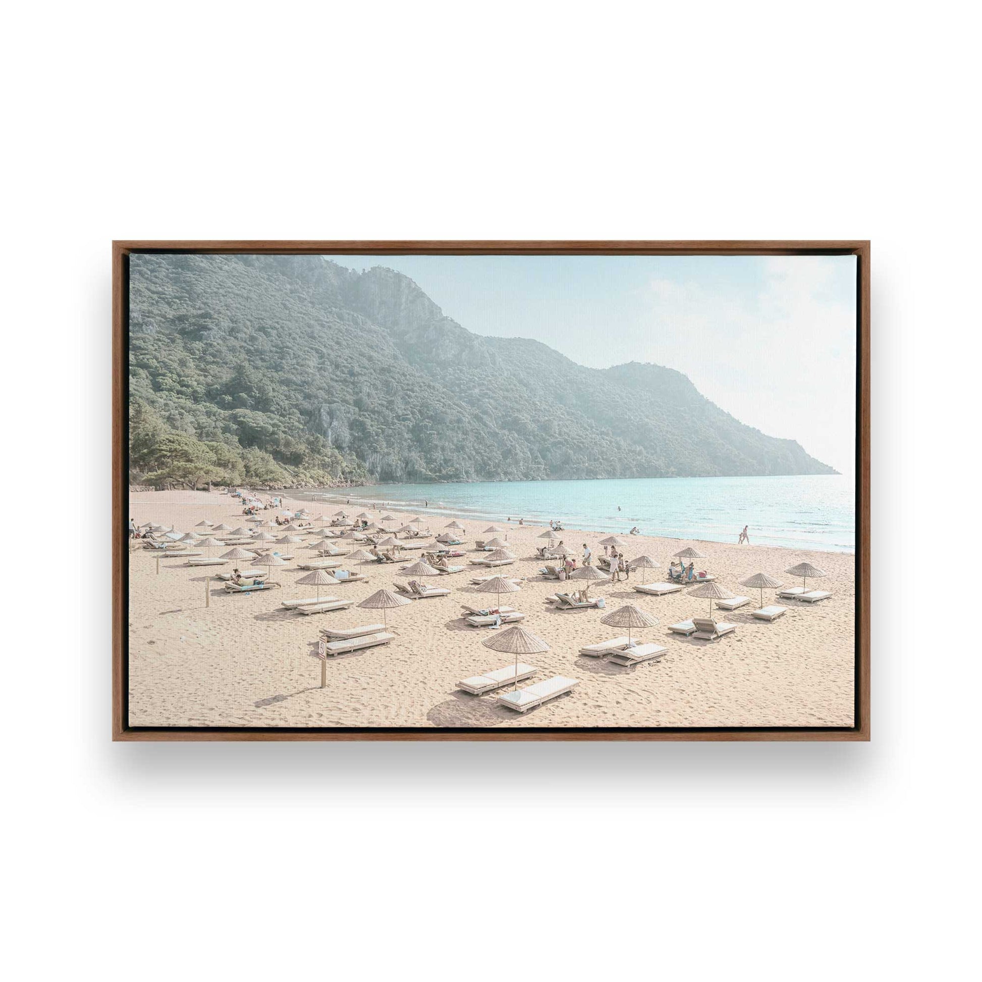 [Color:Walnut], Picture of art in a Walnut frame