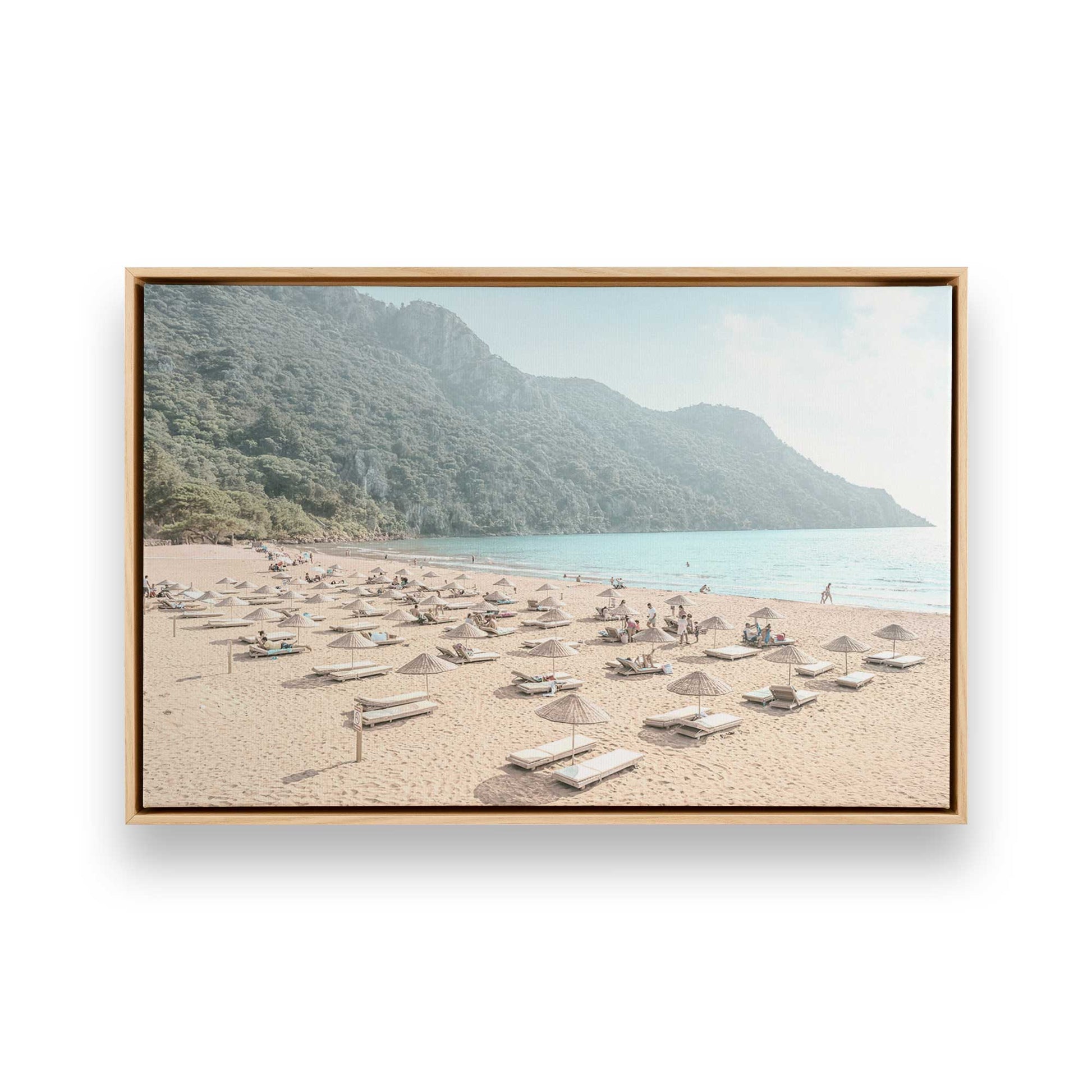 [Color:American Maple], Picture of art in a American Maple frame