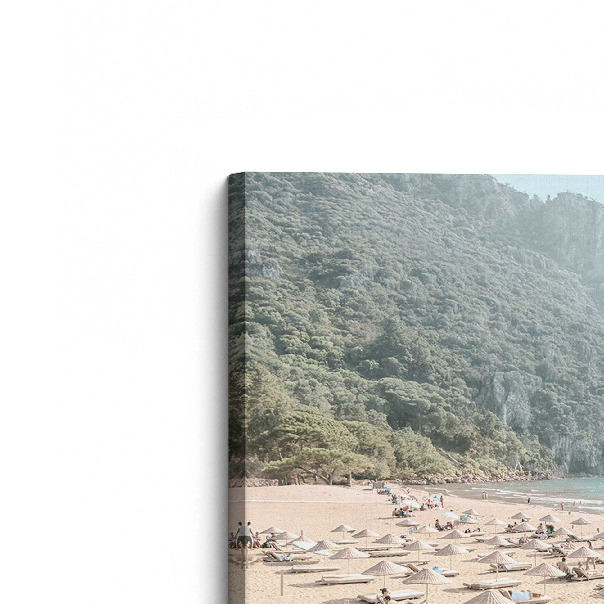 [Color:Stretched Canvas], Picture of the corner of the art