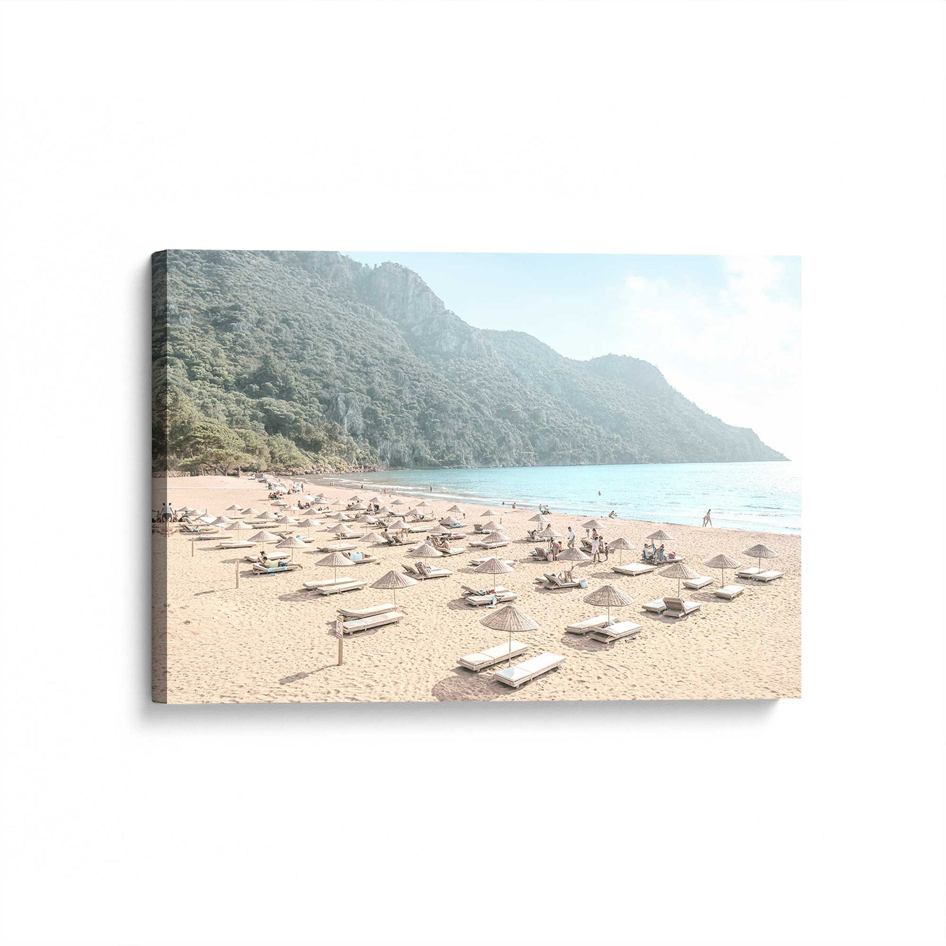 [Color:Stretched Canvas], Picture of art at an angle