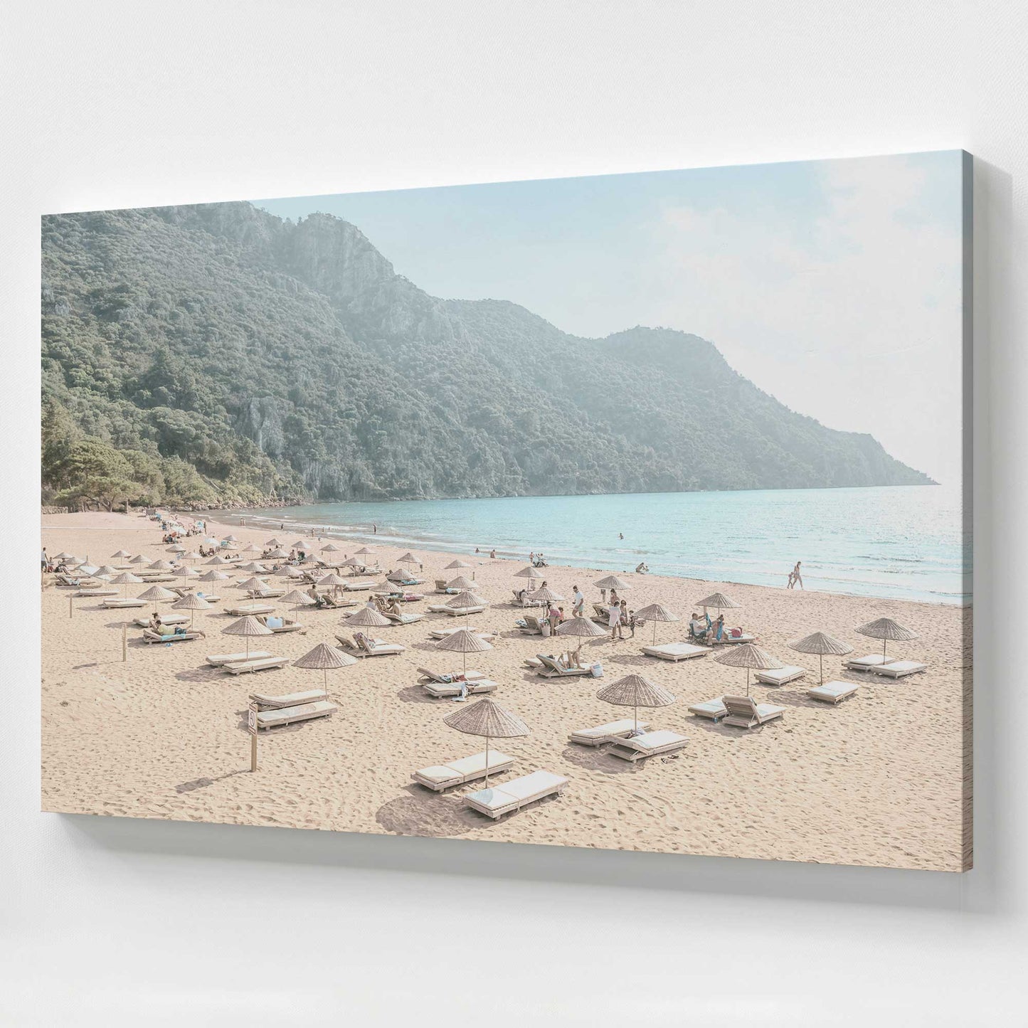 [Color:Stretched Canvas], Picture of art at an angle